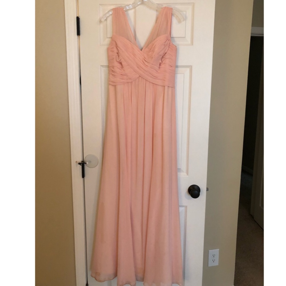 BLUSH RALPH LAUREN BRIDESMAID DRESS